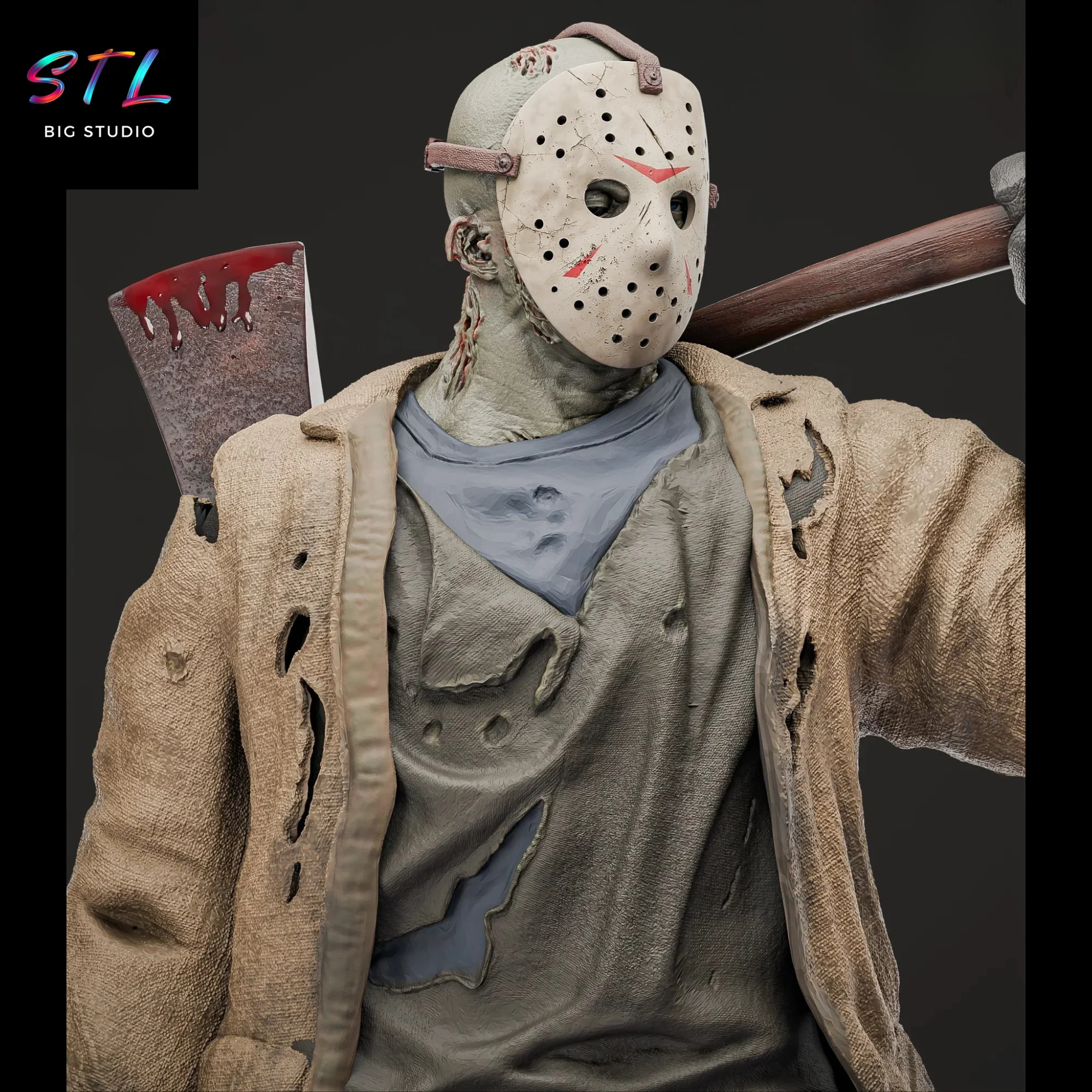 figura jason viernes 13 stl impresion 3d figura jason viernes 13 stl impresion 3d