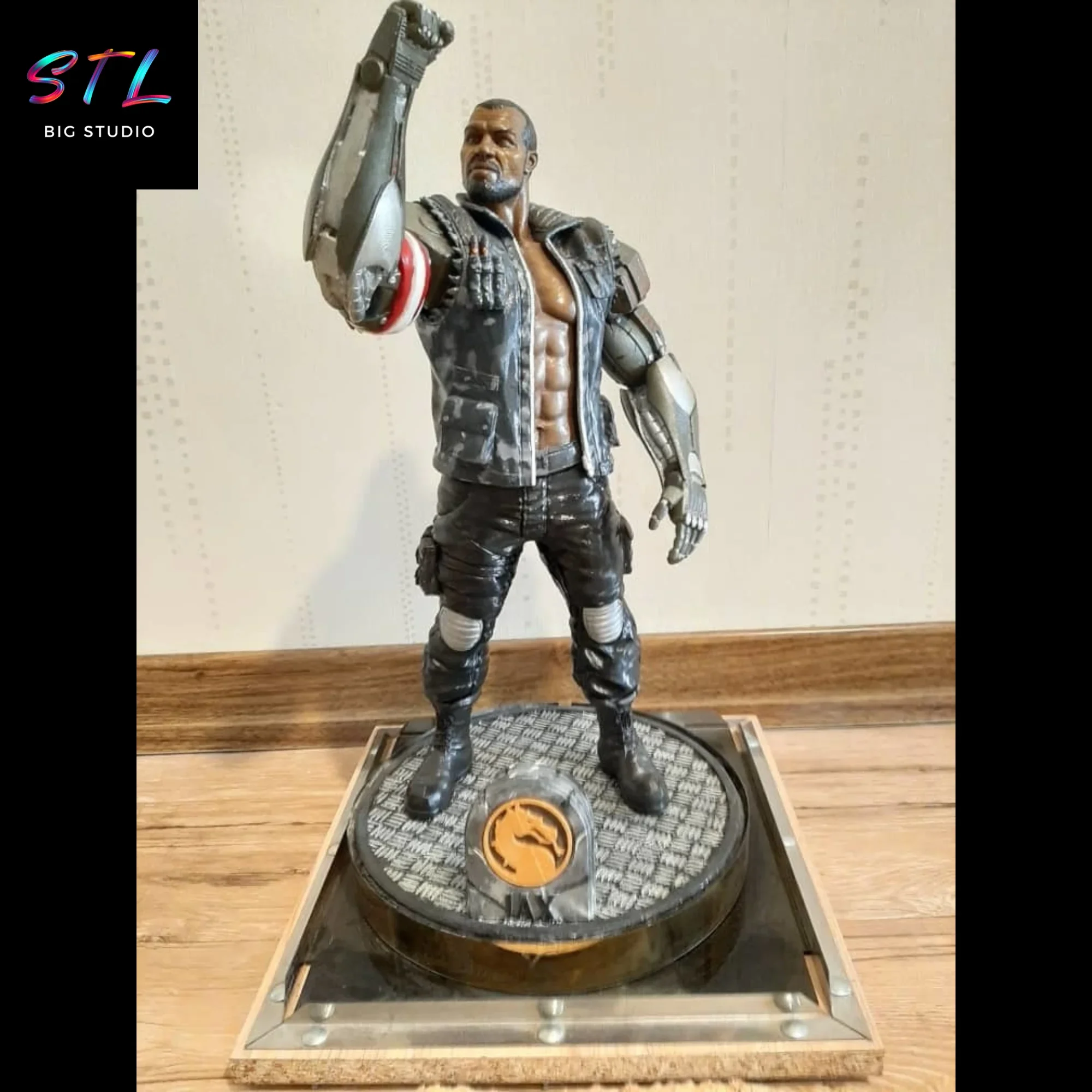 figura jax stl mortal kombat impresion 3d figura jax stl mortal kombat impresion 3d