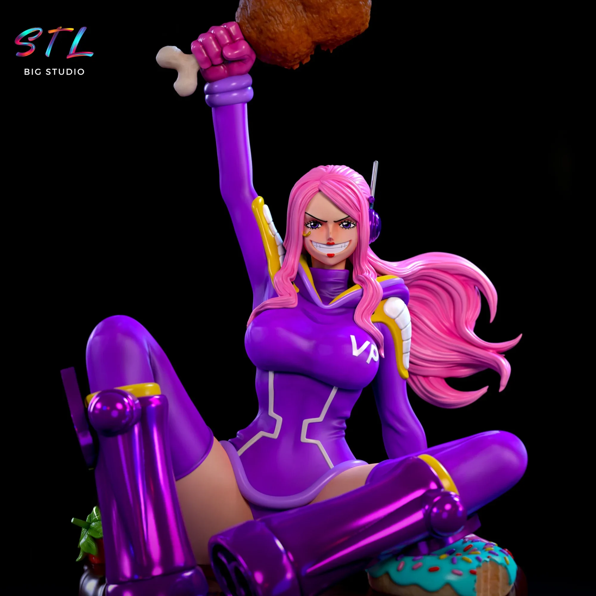 figura jewelry bonnet stl impresion 3d one piece figura jewelry bonnet stl impresion 3d one piece