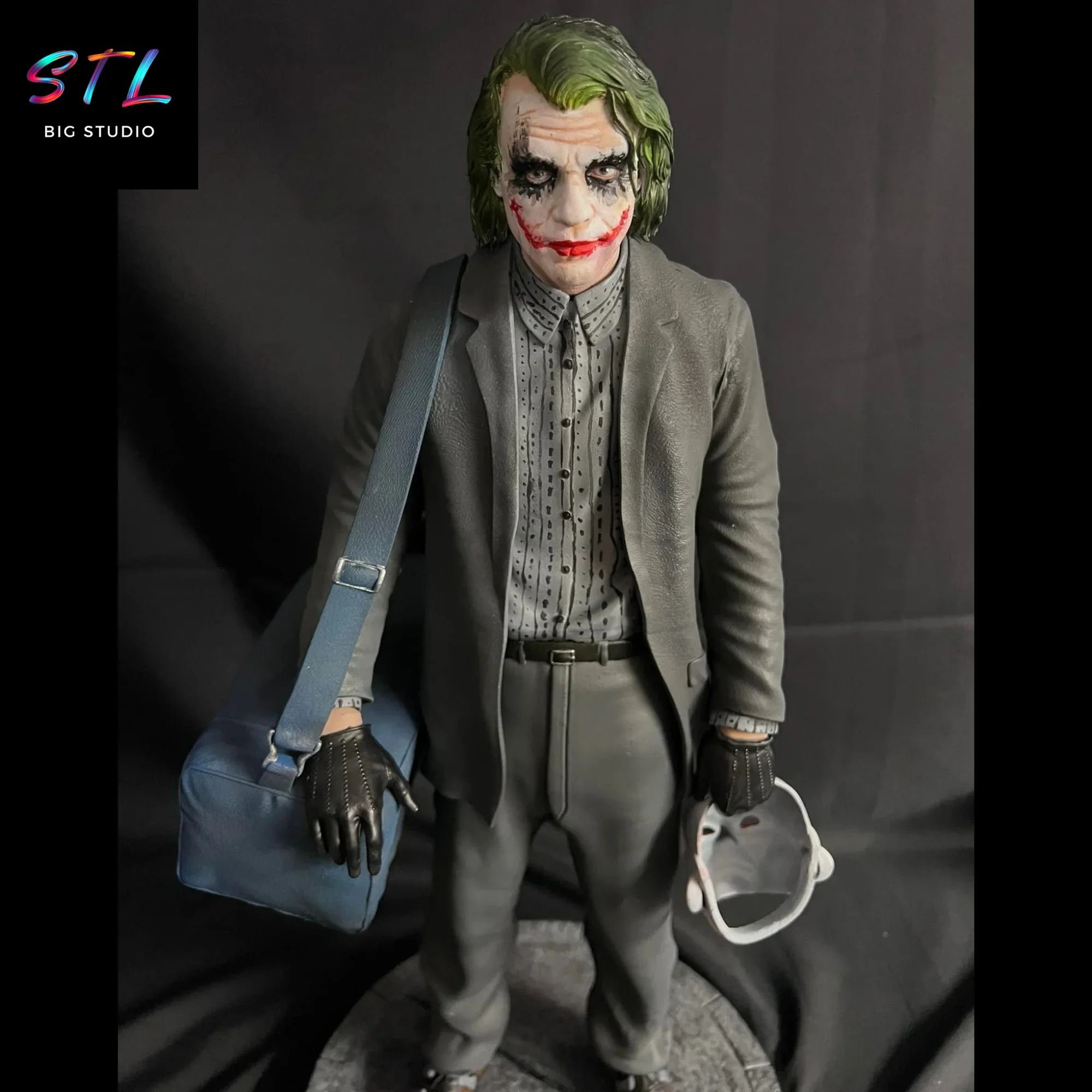 figura joker stl heath ledger impresion 3d figura joker stl heath ledger impresion 3d