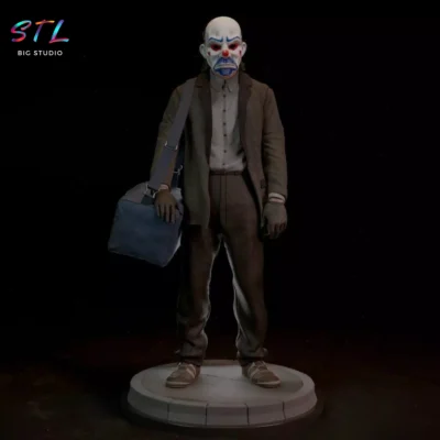 figura joker stl impresion 3d heath ledger