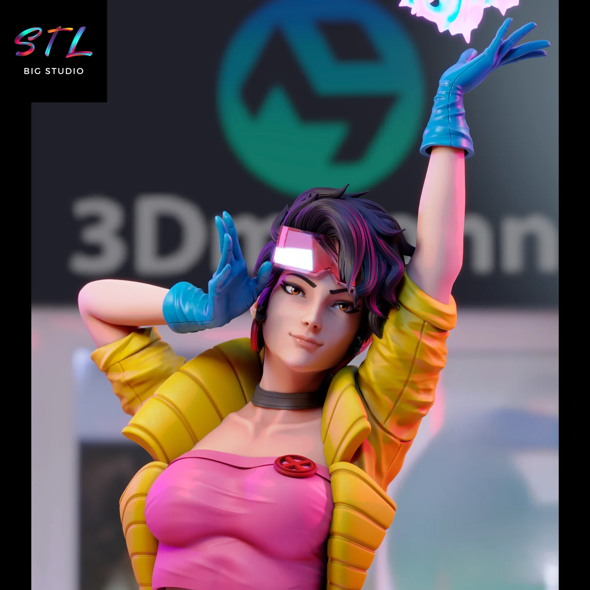 figura jubilee stl impresion 3d marvel x-men figura jubilee stl impresion 3d marvel x-men