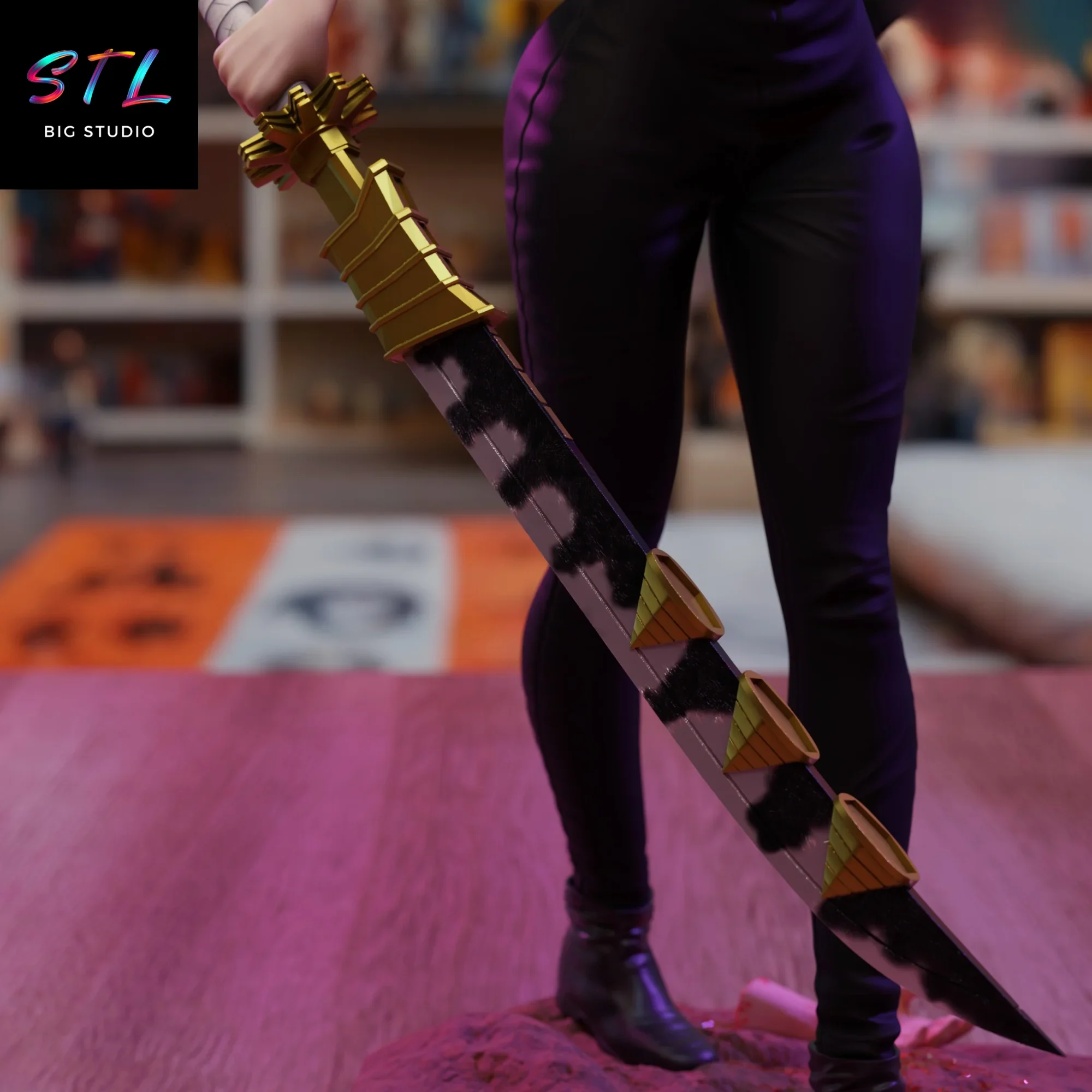 figura jujutsu kaisen stl maki zenin para imprimir en 3d figura jujutsu kaisen stl maki zenin para imprimir en 3d