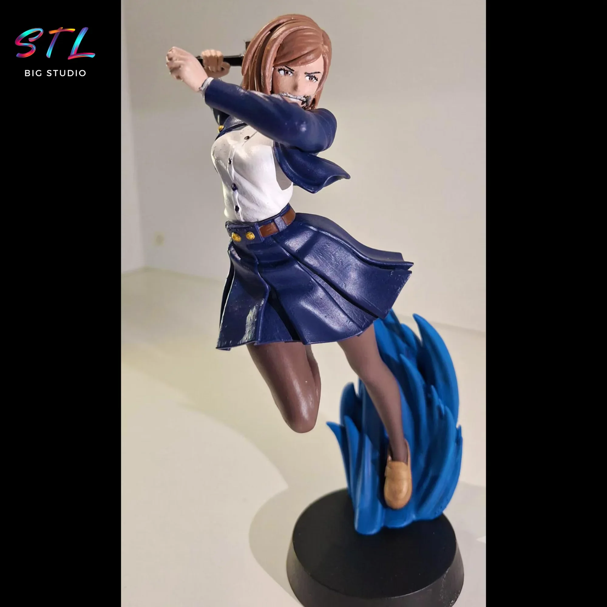 figura jujutsu kaisen stl nobara kugisaki impresion 3d figura jujutsu kaisen stl nobara kugisaki impresion 3d