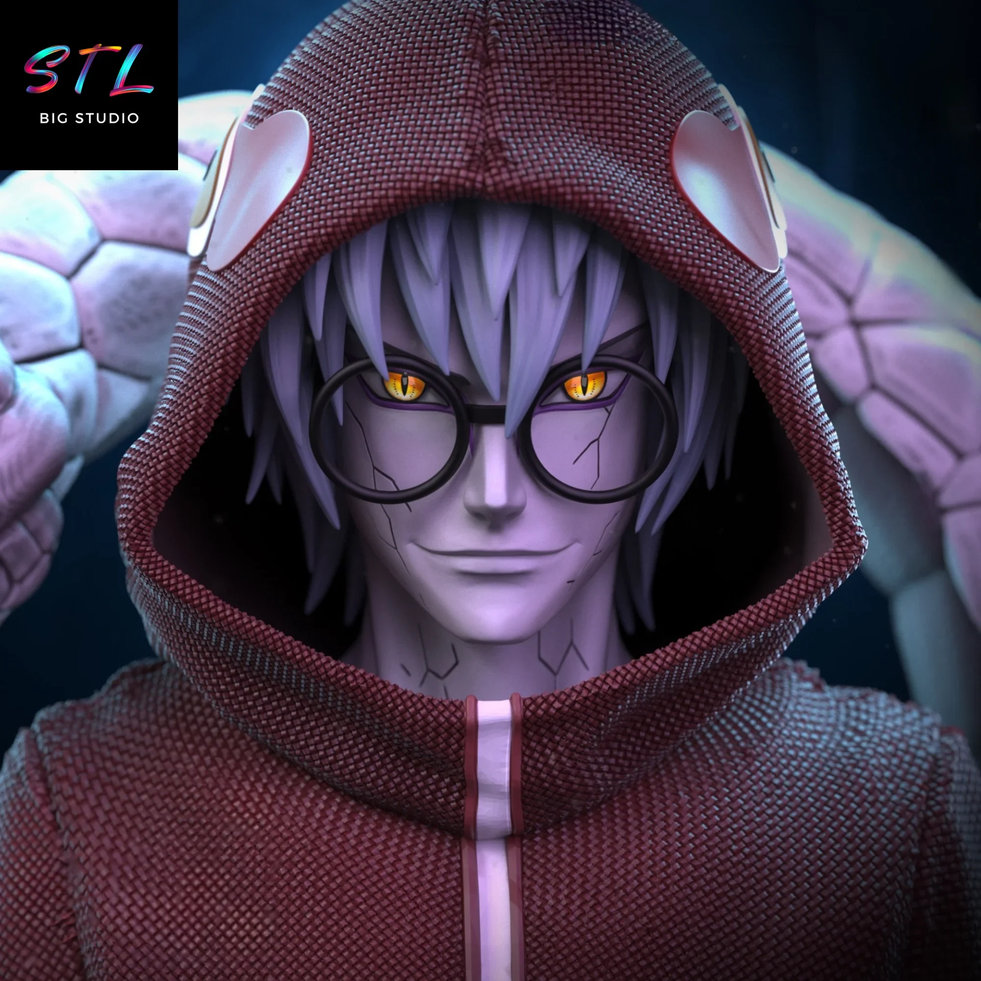 figura kabuto yakushi stl impresion 3d naruto shippuden figura kabuto yakushi stl impresion 3d naruto shippuden