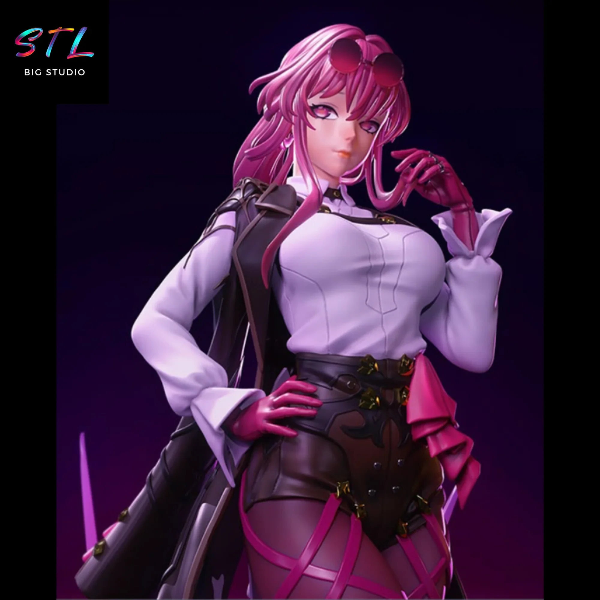 figura kafka stl impresion 3d honkai star rail figura kafka stl impresion 3d honkai star rail