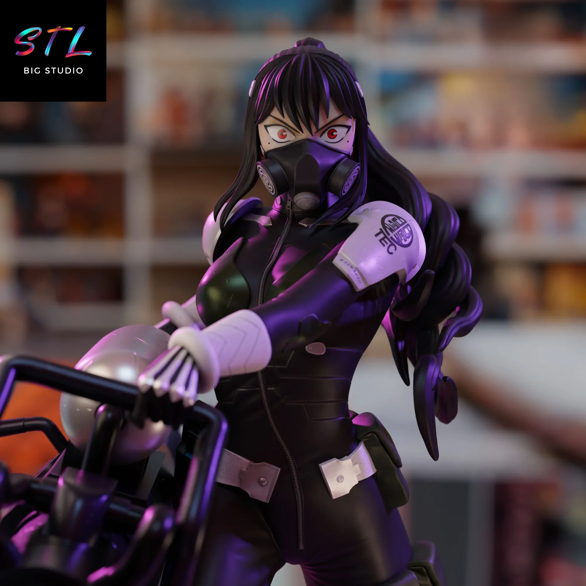 figura kaiju n8 stl mina ashiro diorama para impresion 3d figura kaiju n8 stl mina ashiro diorama para impresion 3d