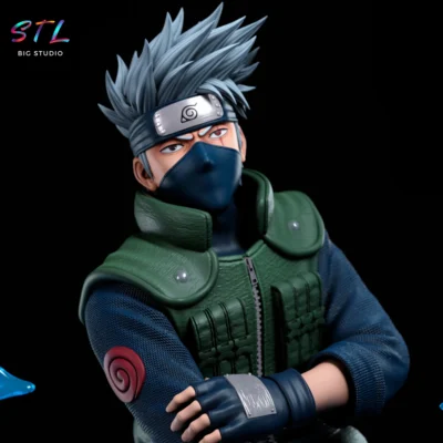 figura kakashi hatake stl impresion 3d naruto