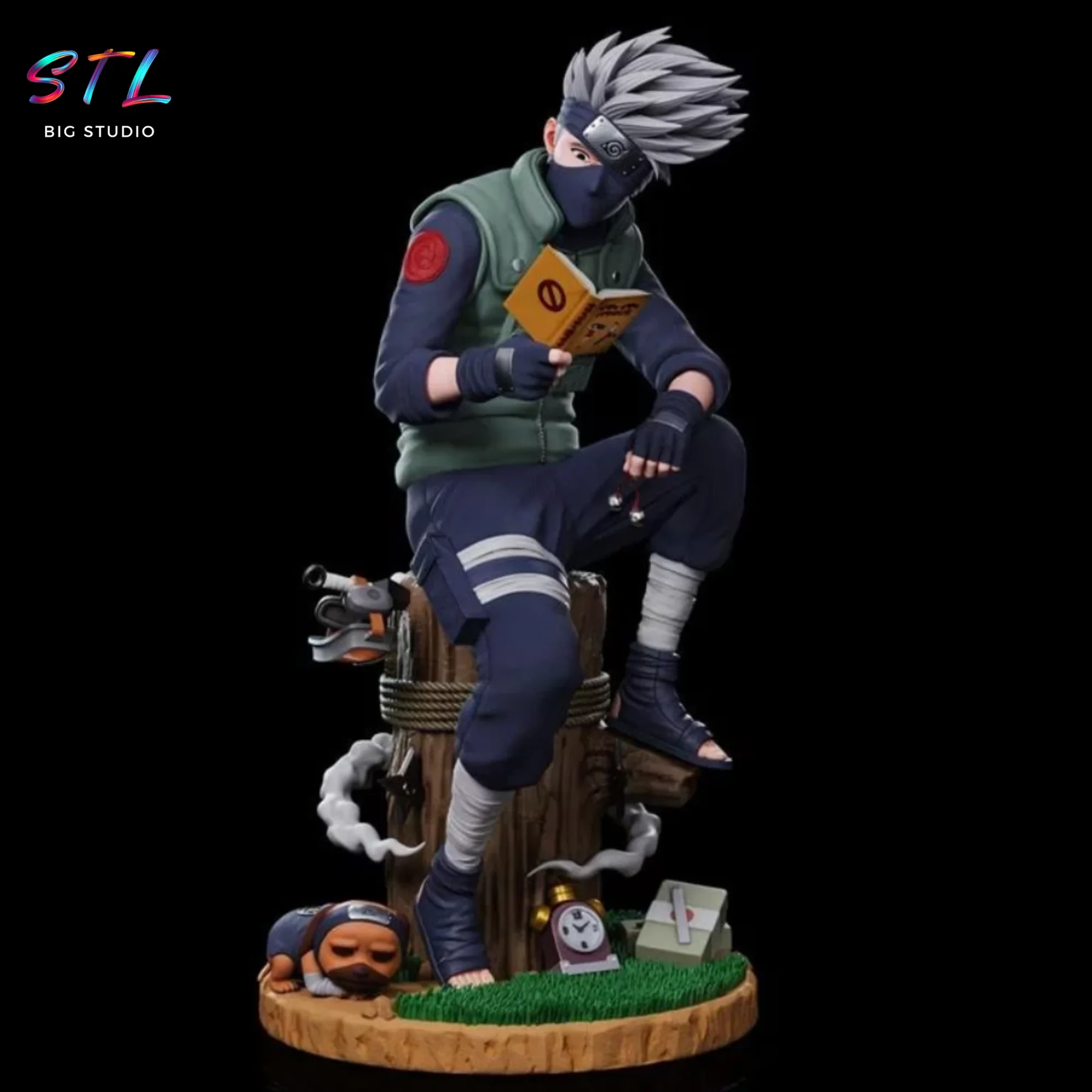 figura kakashi stl impresion 3d naruto figura kakashi stl impresion 3d naruto