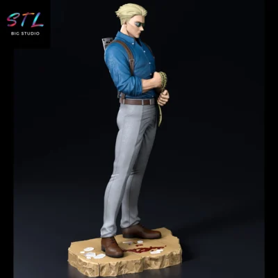 figura kento nanami stl impresion 3d diorama jujutsu kaisen