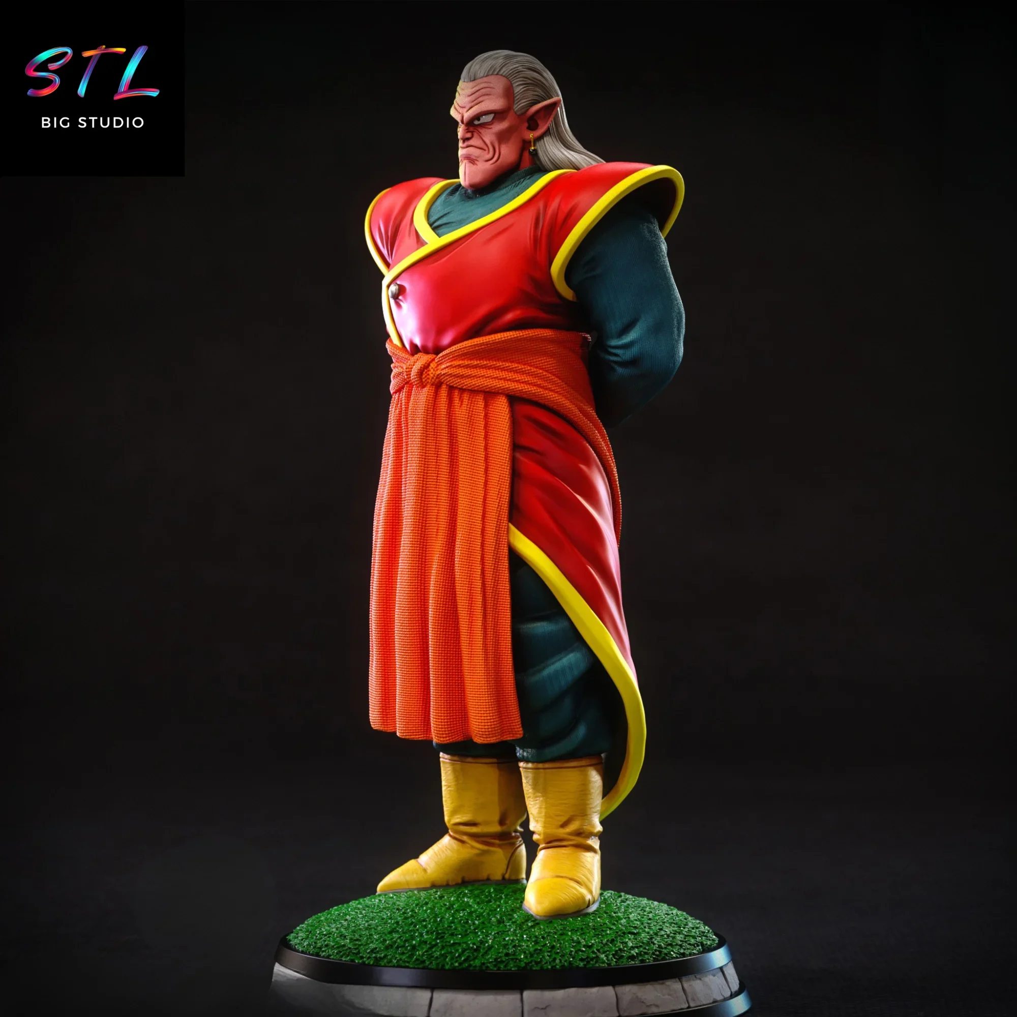 figura kibito stl bola de dragon impresion 3d figura kibito stl bola de dragon impresion 3d