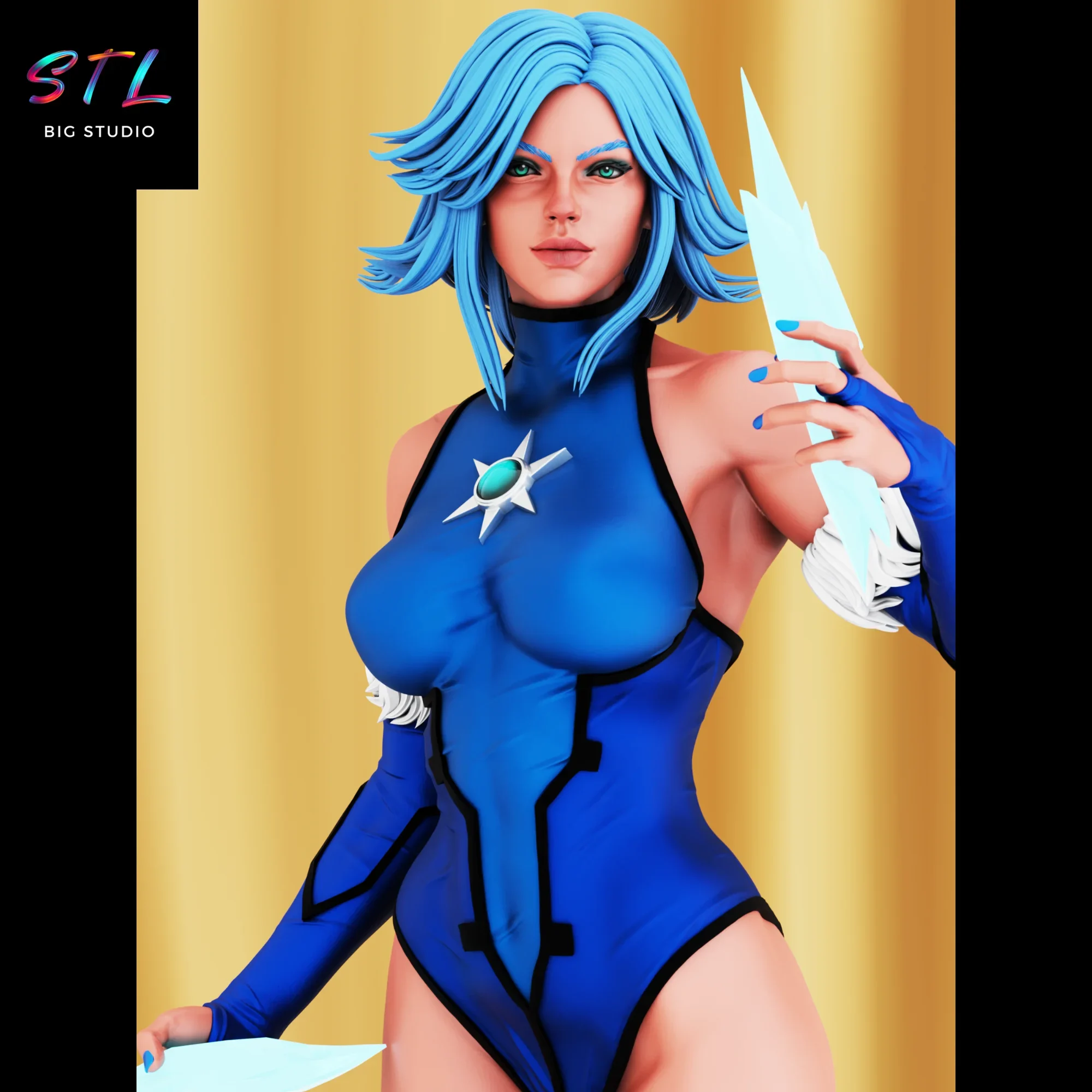 figura killer frost stl para imprimir en 3d figura killer frost stl para imprimir en 3d