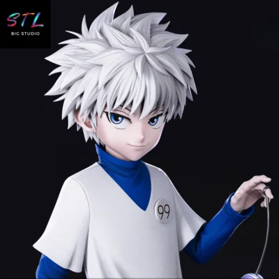 figura killua zoldyck stl impresion 3d hunter x hunter