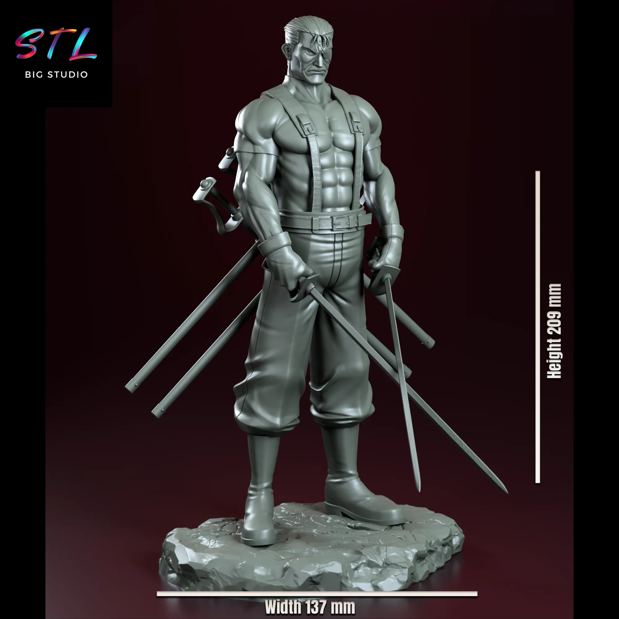 figura king bradley stl para imprimir 3d fullmetal alchemist figura king bradley stl para imprimir 3d fullmetal alchemist