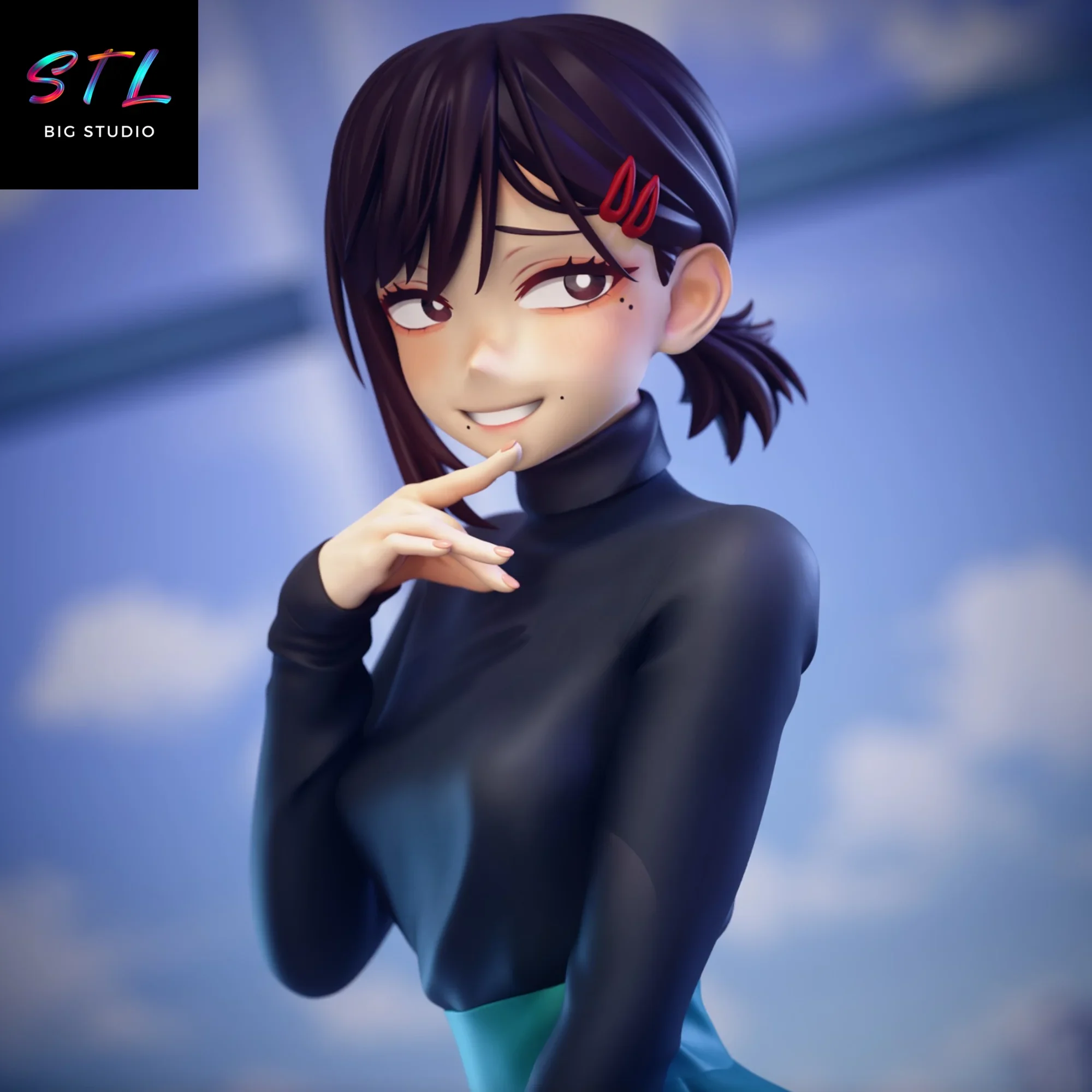 figura kobeni higashiyama impresion 3d chainsaw man figura kobeni higashiyama impresion 3d chainsaw man