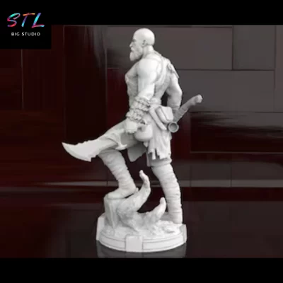 figura kratos 3d stl