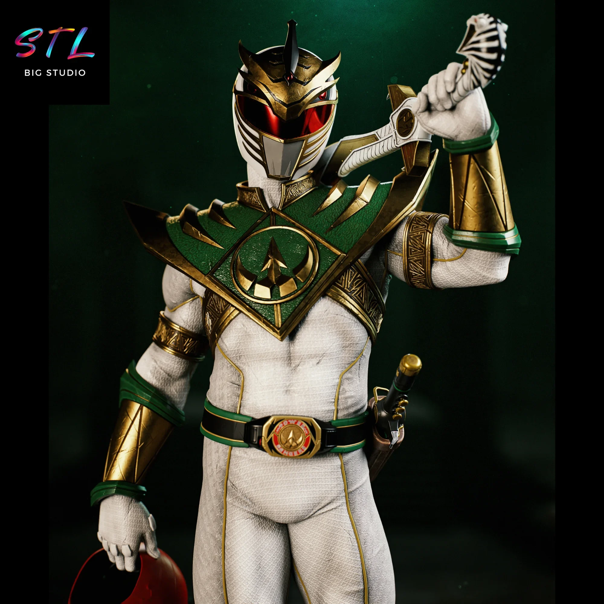 figura lord drakkon stl power rangers impresion 3d figura lord drakkon stl power rangers impresion 3d