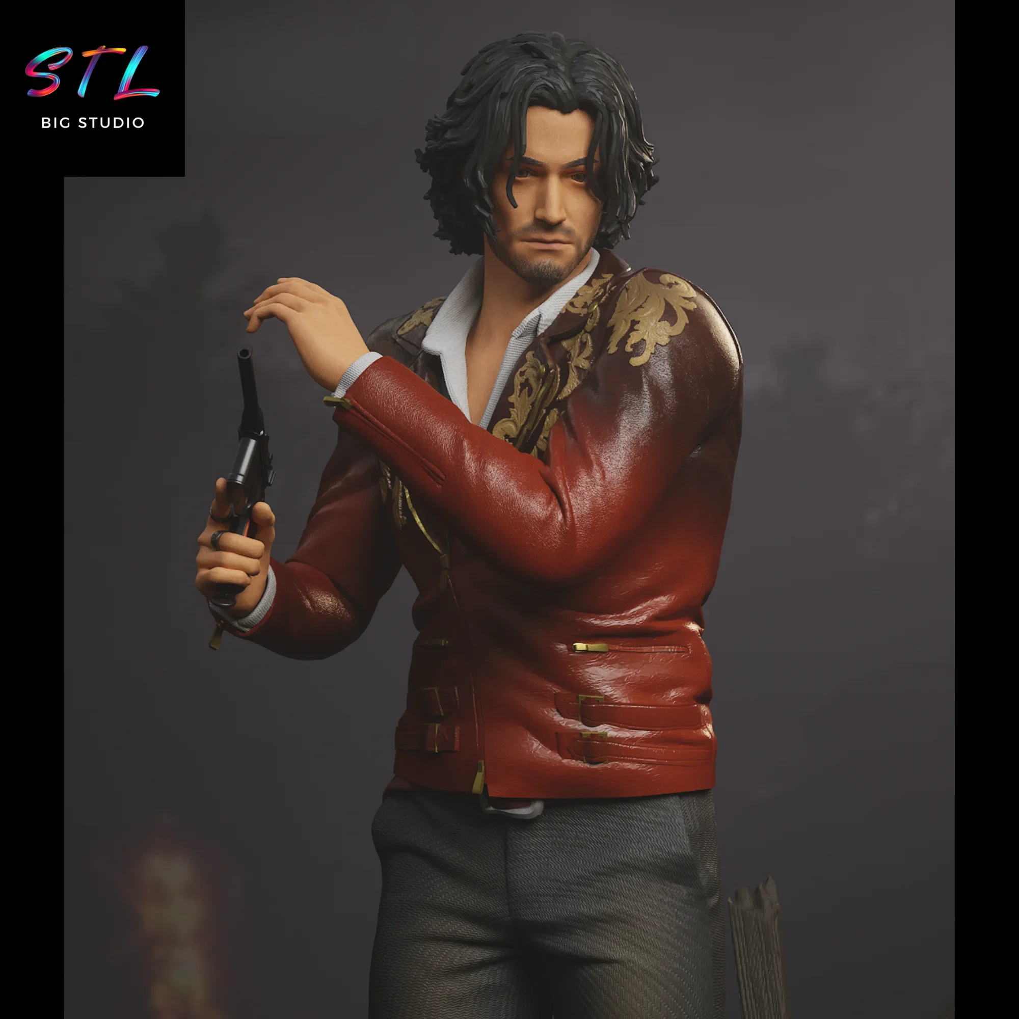 figura luis sera stl impresion 3d resident evil figura luis sera stl impresion 3d resident evil