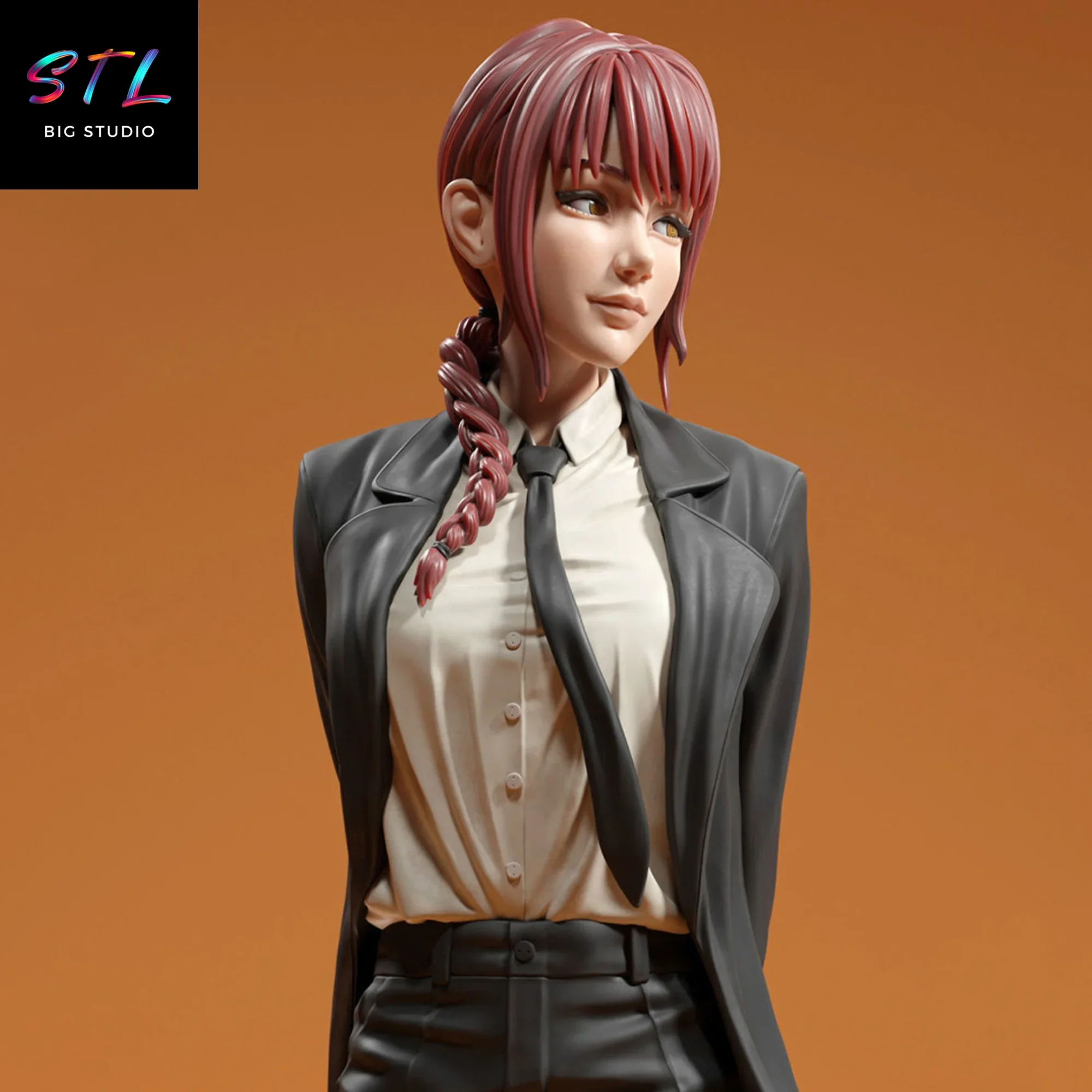 figura makima stl impresion 3d chainsaw man figura makima stl impresion 3d chainsaw man