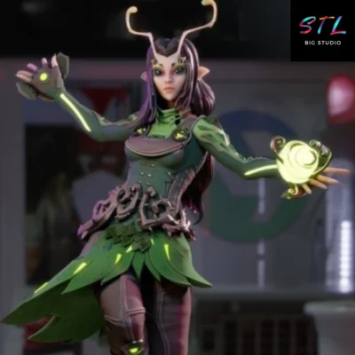 figura mantis stl guardianes de la galaxia impresion 3d diorama marvel