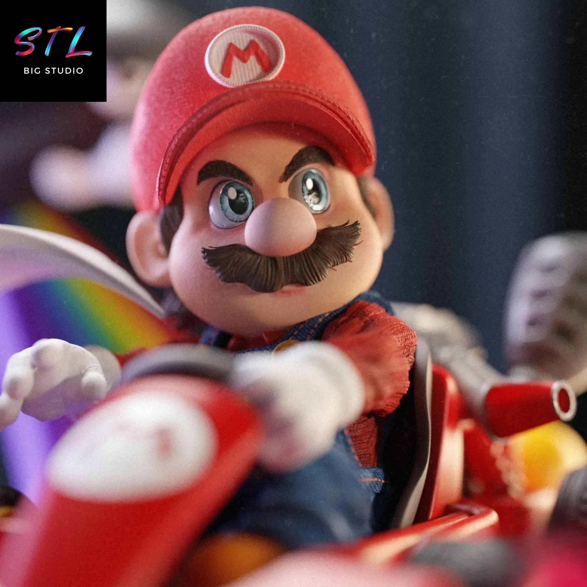 figura mario bros stl mario kart impresion 3d figura mario bros stl mario kart impresion 3d