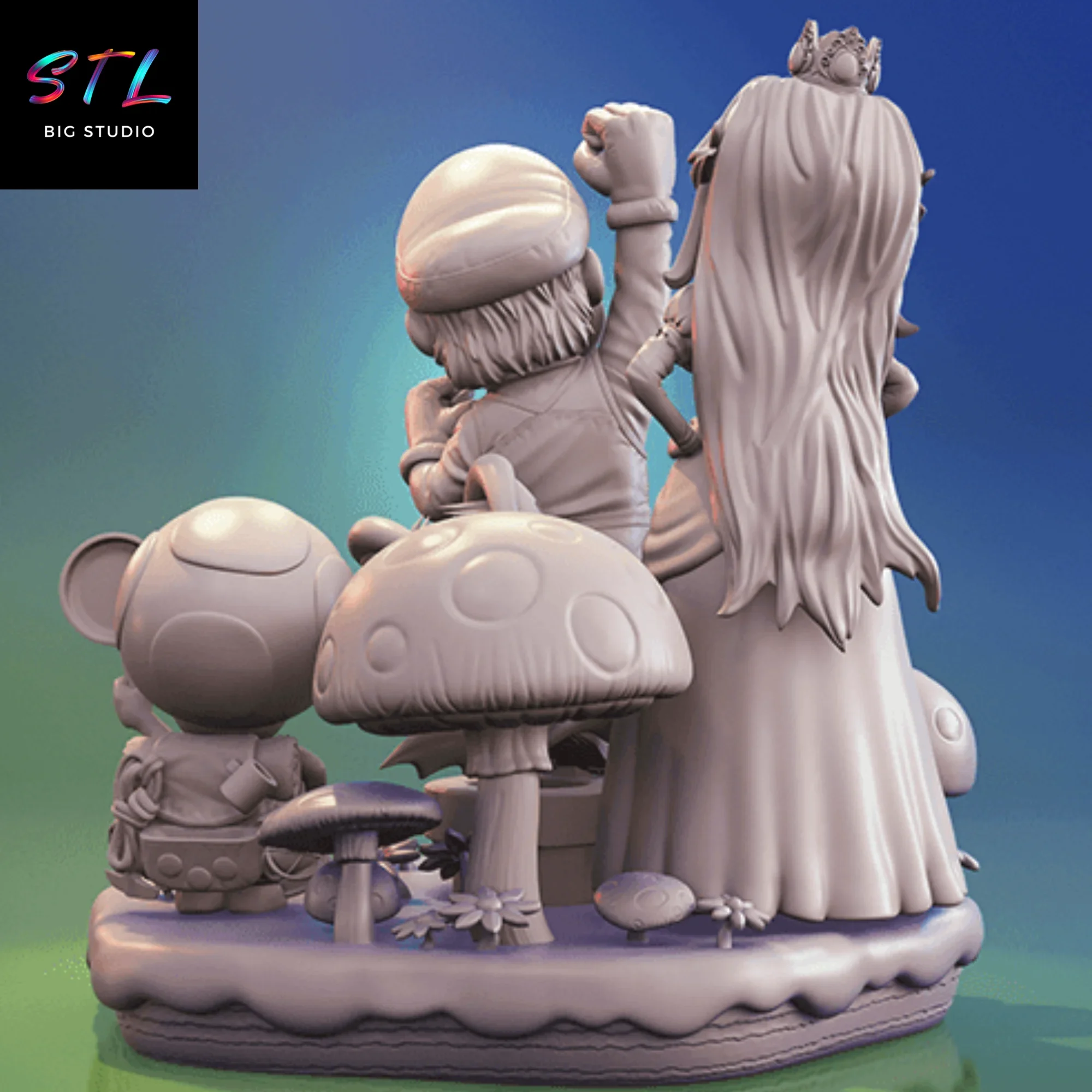 figura mario bros stl para impresion 3d figura mario bros stl para impresion 3d