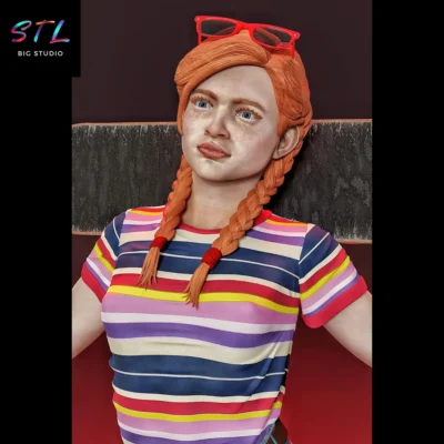 figura max stl stranger things impresion 3d