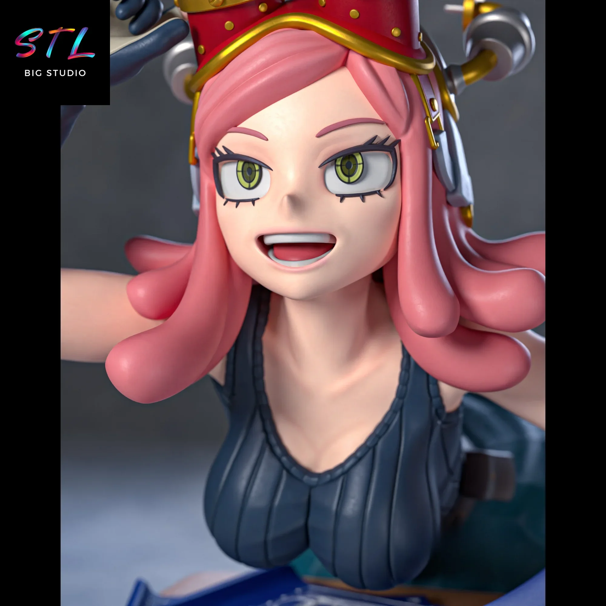 figura mei hatsume stl boku no hero impresion 3d figura mei hatsume stl boku no hero impresion 3d