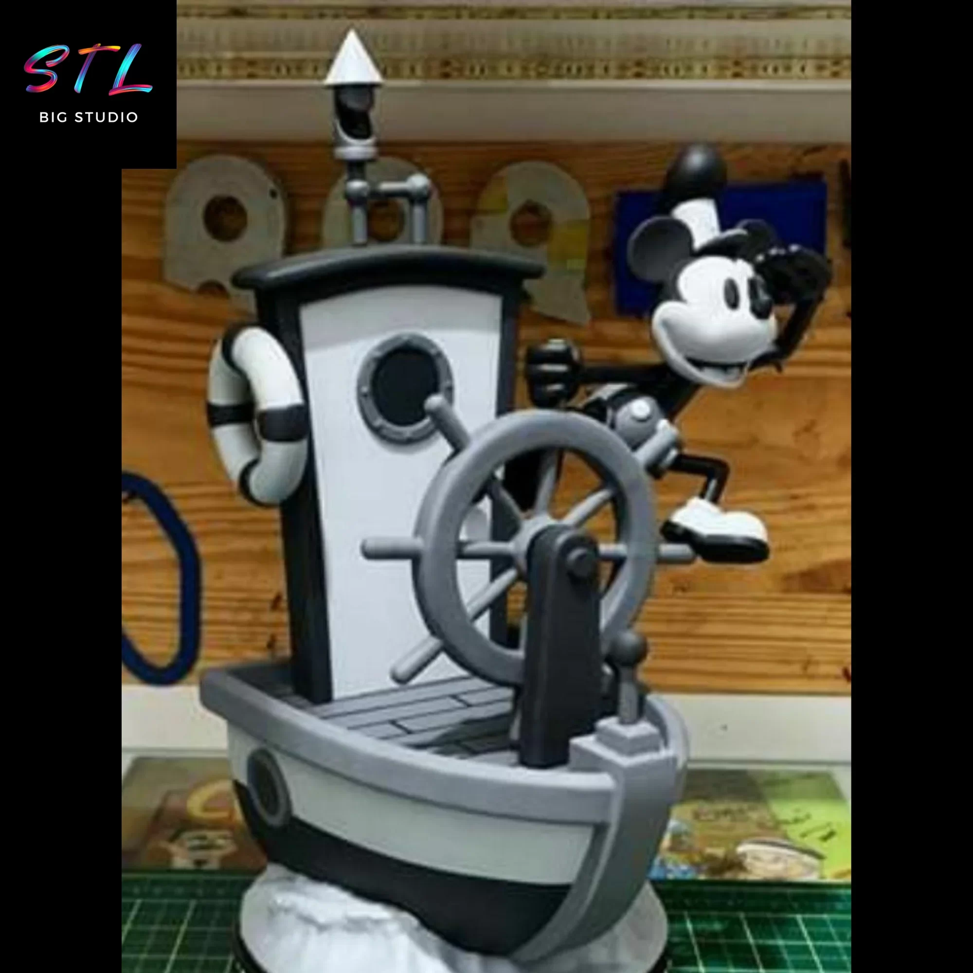 figura mickey mouse stl imprimir 3d figura mickey mouse stl imprimir 3d