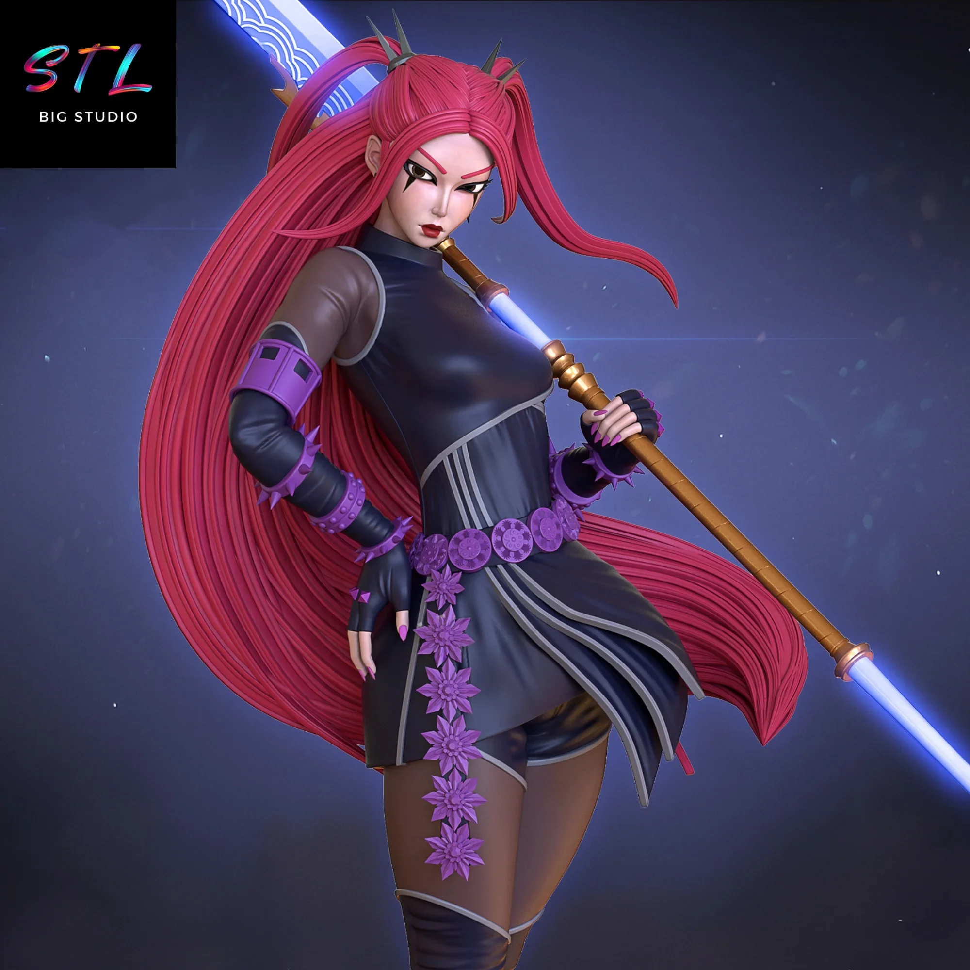 figura mira stl kpop demon hunters impresion 3d figura mira stl kpop demon hunters impresion 3d