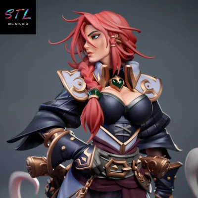 figura miss fortune stl impresion 3d lol