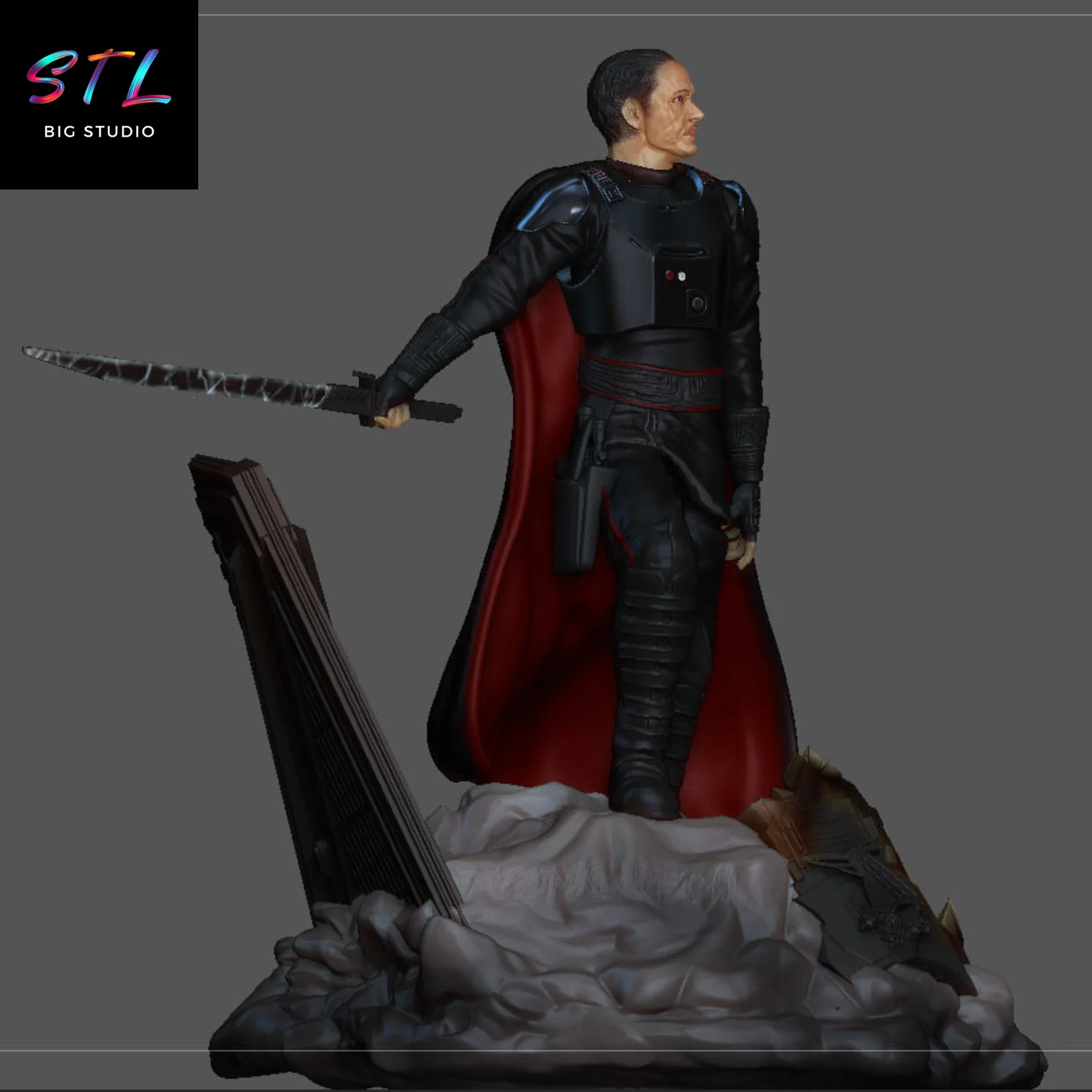 figura moff gideon stl impresion 3d star wars figura moff gideon stl impresion 3d star wars