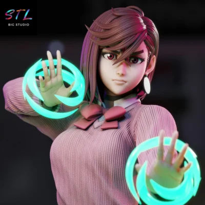 figura momo ayase stl dan da dan impresion 3d