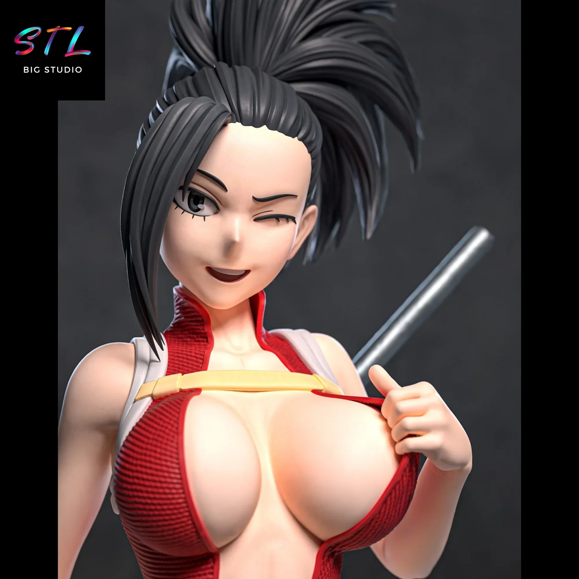 figura momo yaoyorozu stl impresion 3d my hero academia figura momo yaoyorozu stl impresion 3d my hero academia