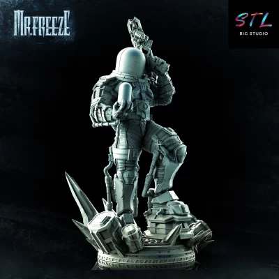 figura mr freeze stl dc comics impresion 3d