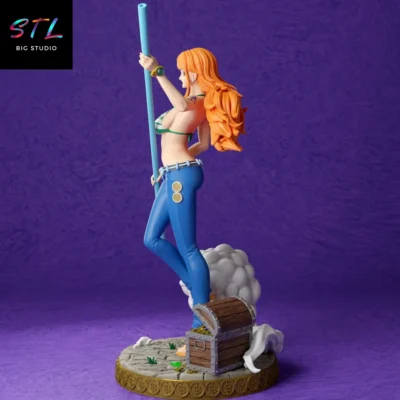 figura nami stl one piece impresion 3d