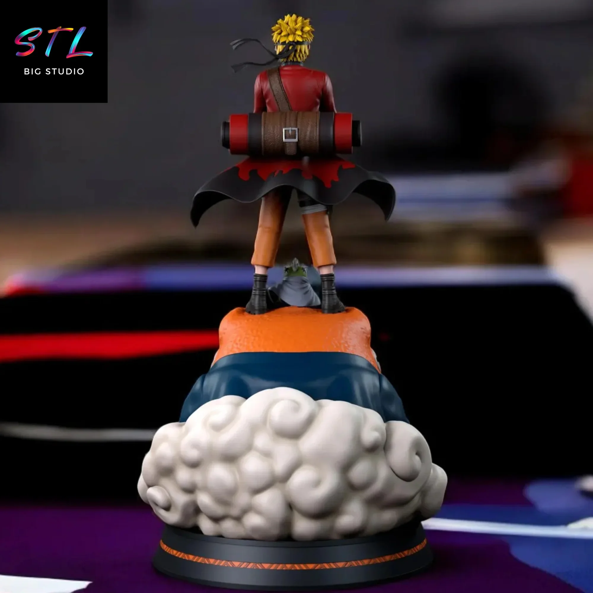 figura naruto sabio stl impresion 3d anime figura naruto sabio stl impresion 3d anime