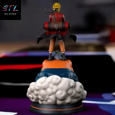 figura naruto sabio stl impresion 3d anime