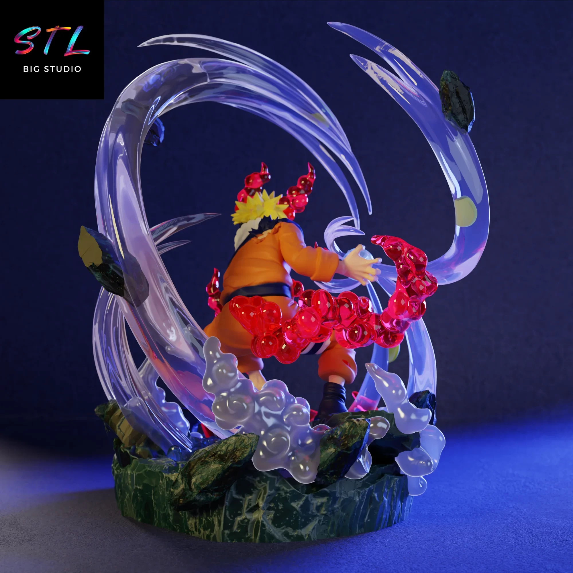 figura naruto stl imprimir 3d figura naruto stl imprimir 3d