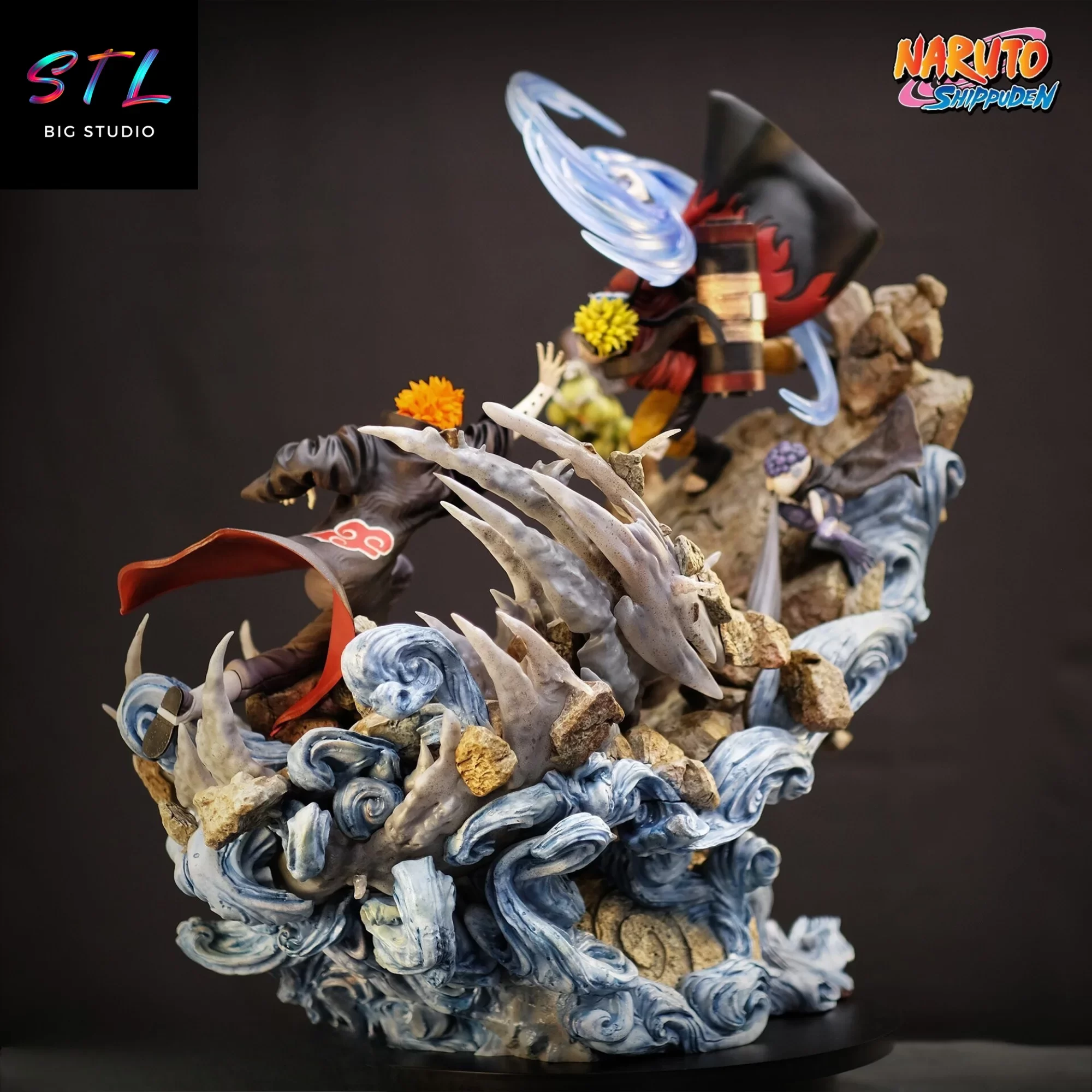 figura naruto vs pain stl anime diorama impreison 3d figura naruto vs pain stl anime diorama impreison 3d
