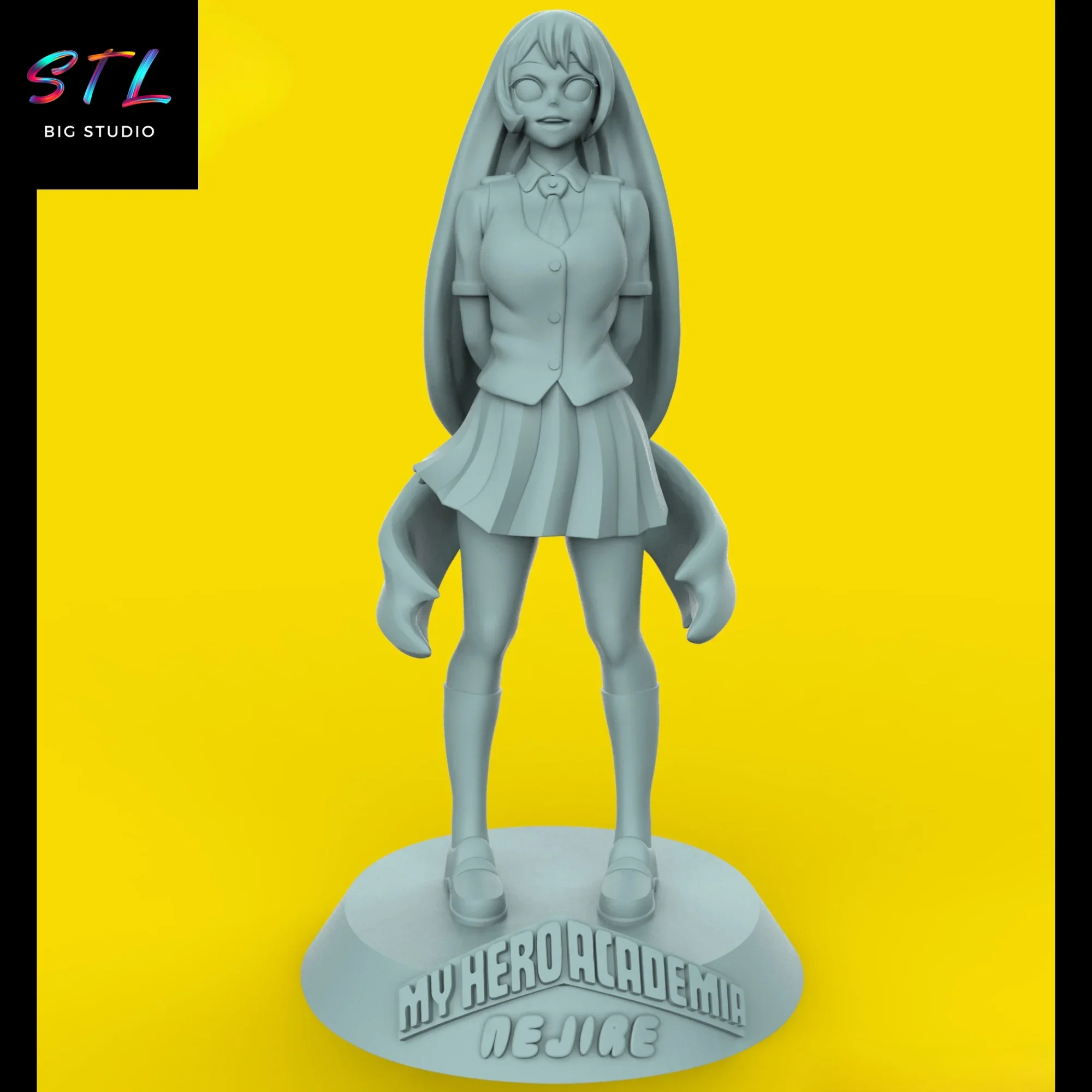 figura nejire hado stl my hero academia para impresion 3d figura nejire hado stl my hero academia para impresion 3d