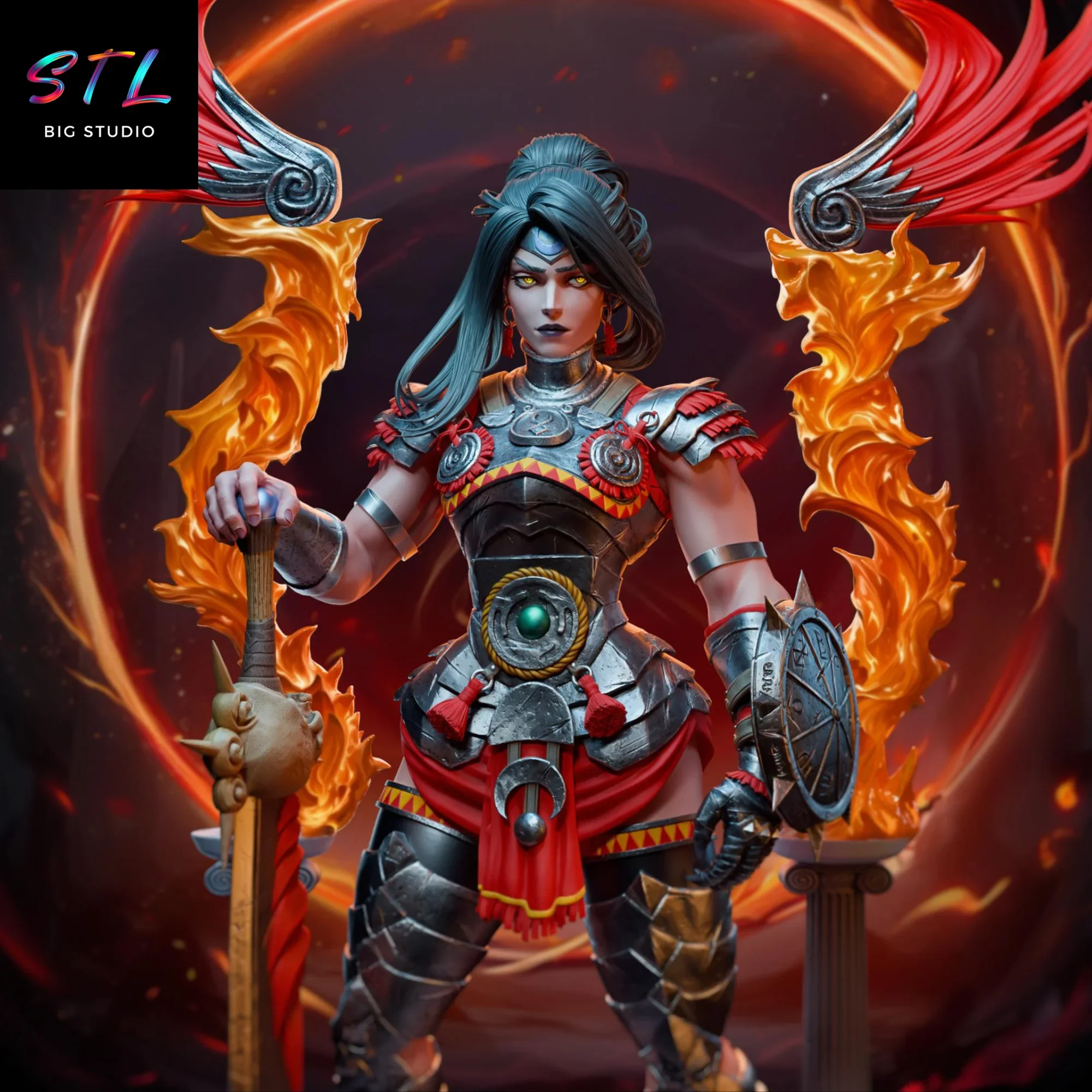 figura nemesis stl impresion 3d diorama hades figura nemesis stl impresion 3d diorama hades