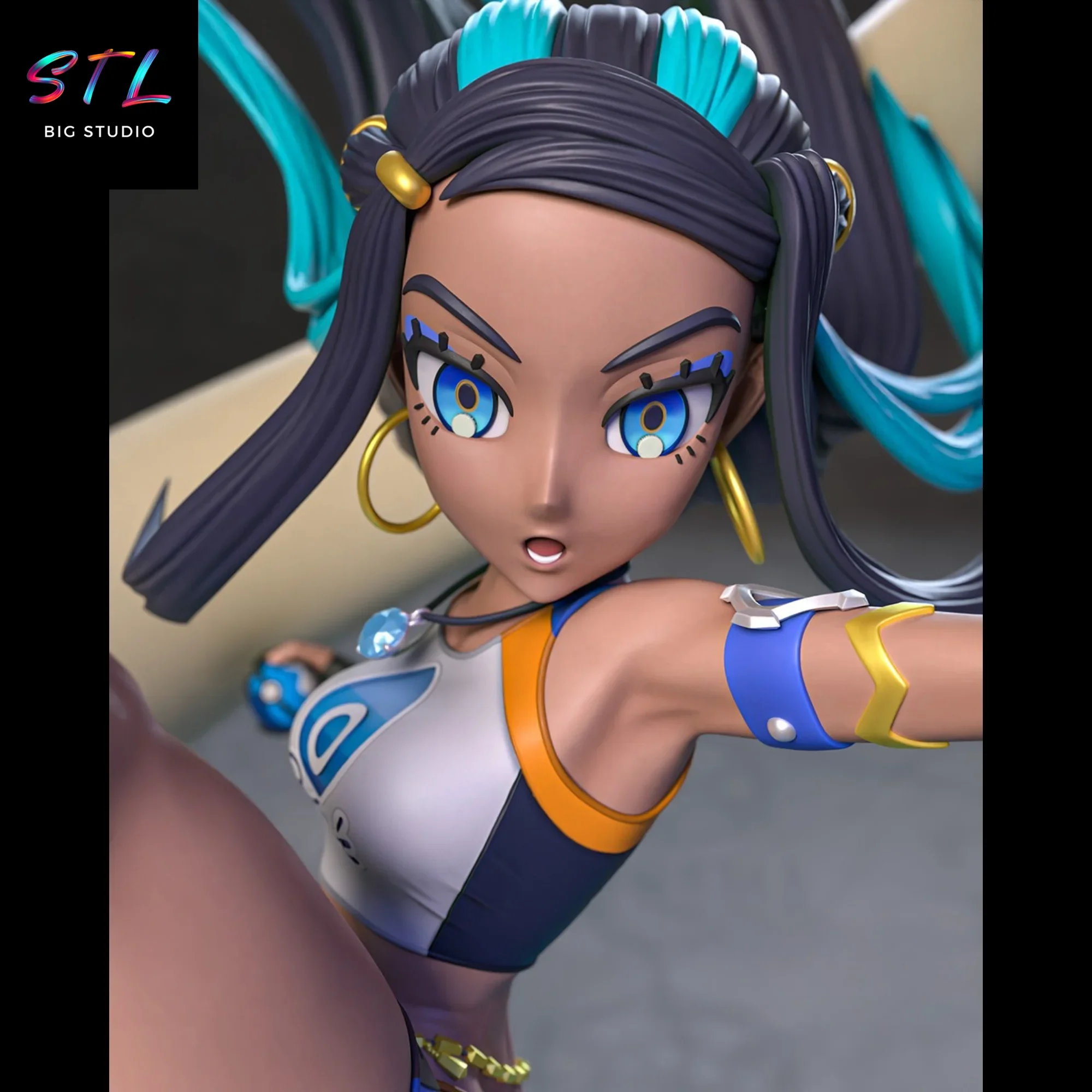 figura nessa stl pokemon impresion 3d figura nessa stl pokemon impresion 3d