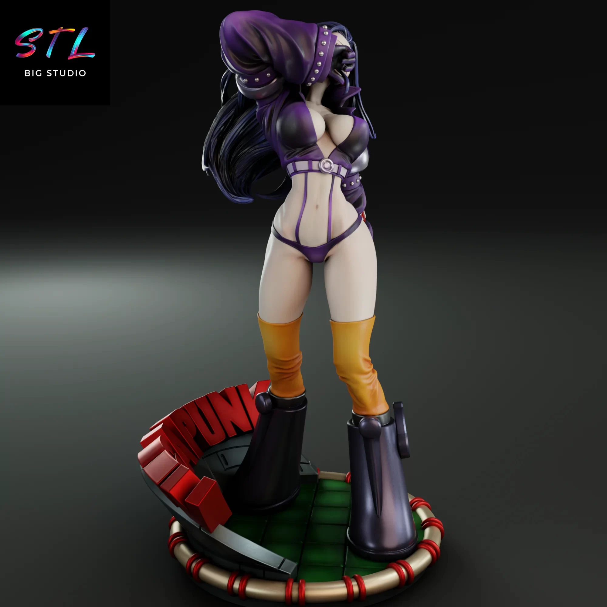 figura nico robin stl vegapunk one piece impresion 3d figura nico robin stl vegapunk one piece impresion 3d