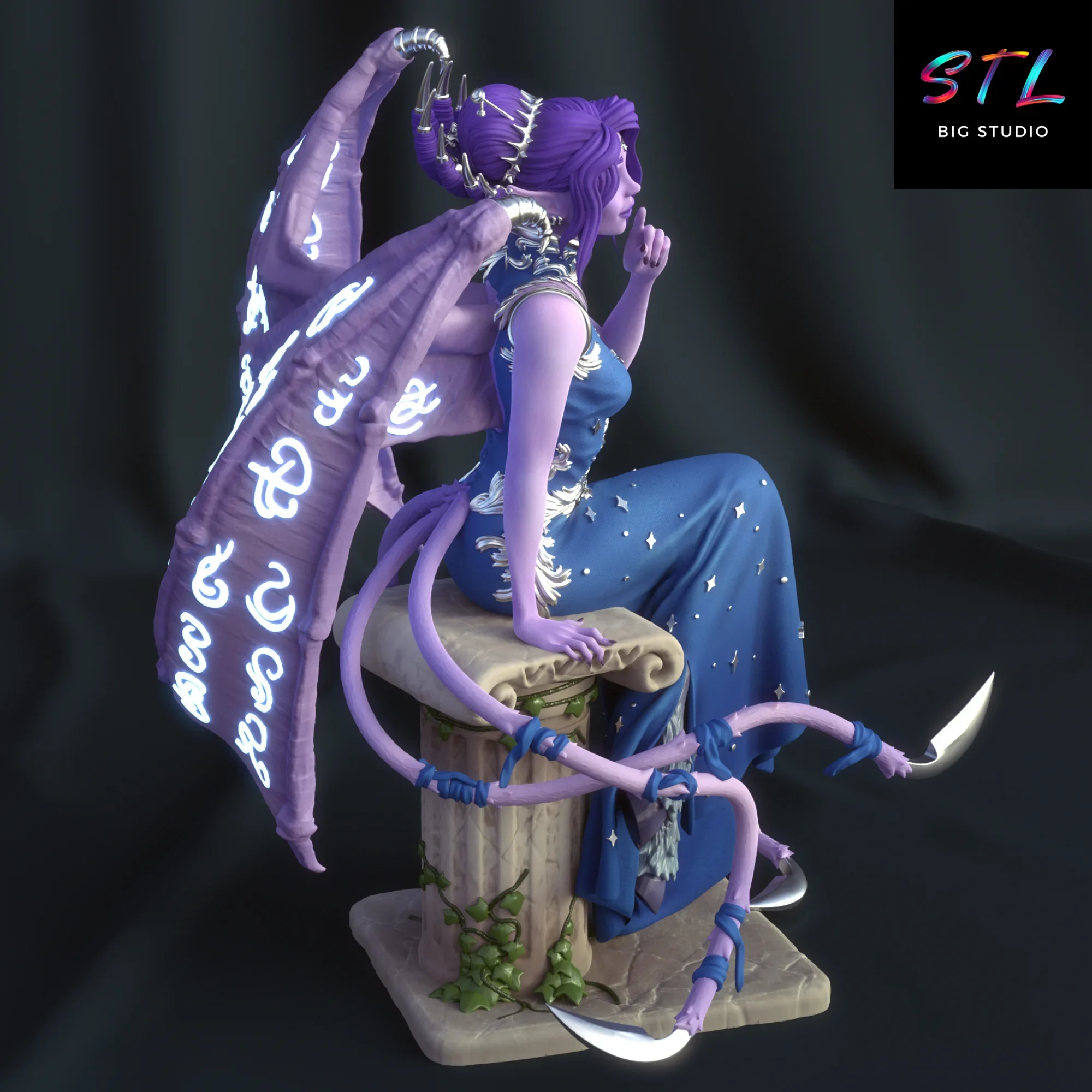 figura nocticula stl pathfinder para impresion 3d figura nocticula stl pathfinder para impresion 3d