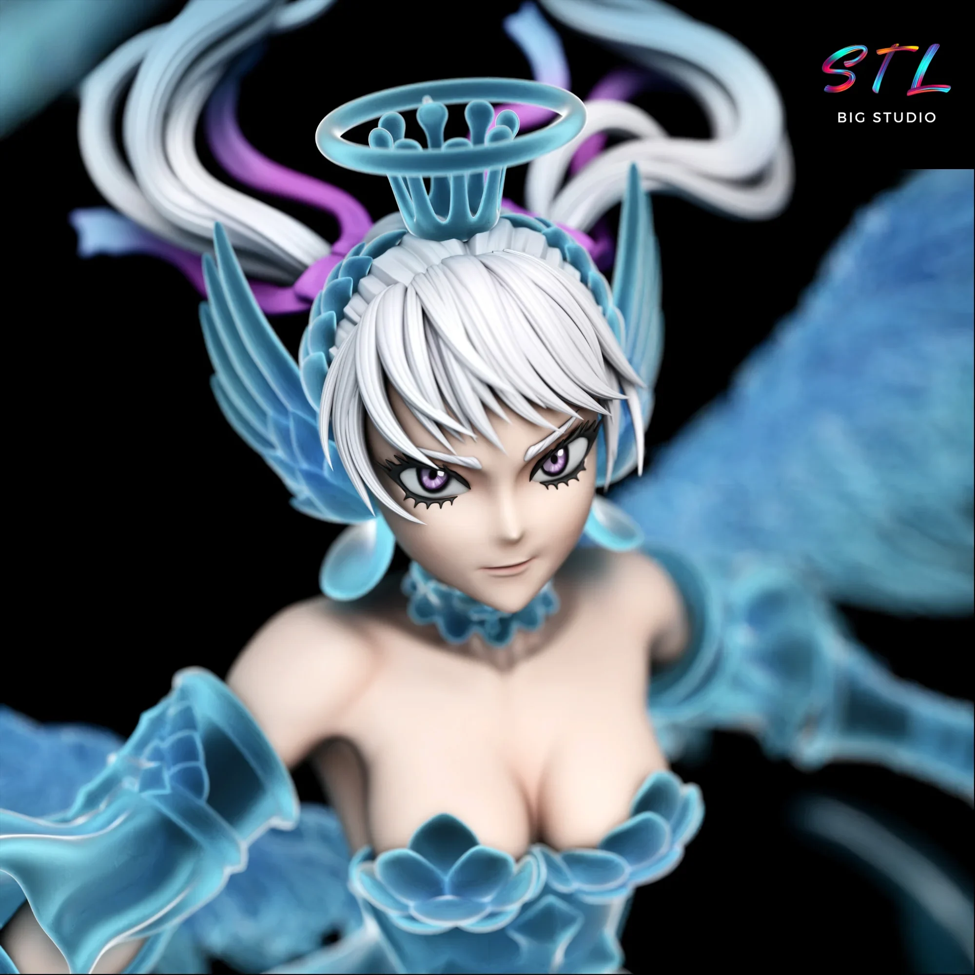 figura noelle silva stl impresion 3d black clover figura noelle silva stl impresion 3d black clover