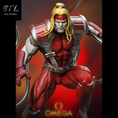 figura omega red stl marvel impresion 3d