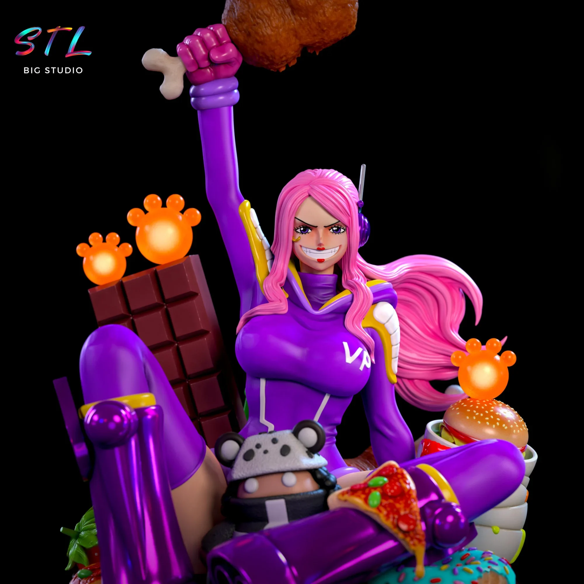 figura one piece stl jewelry bonney diorama impresion 3d figura one piece stl jewelry bonney diorama impresion 3d