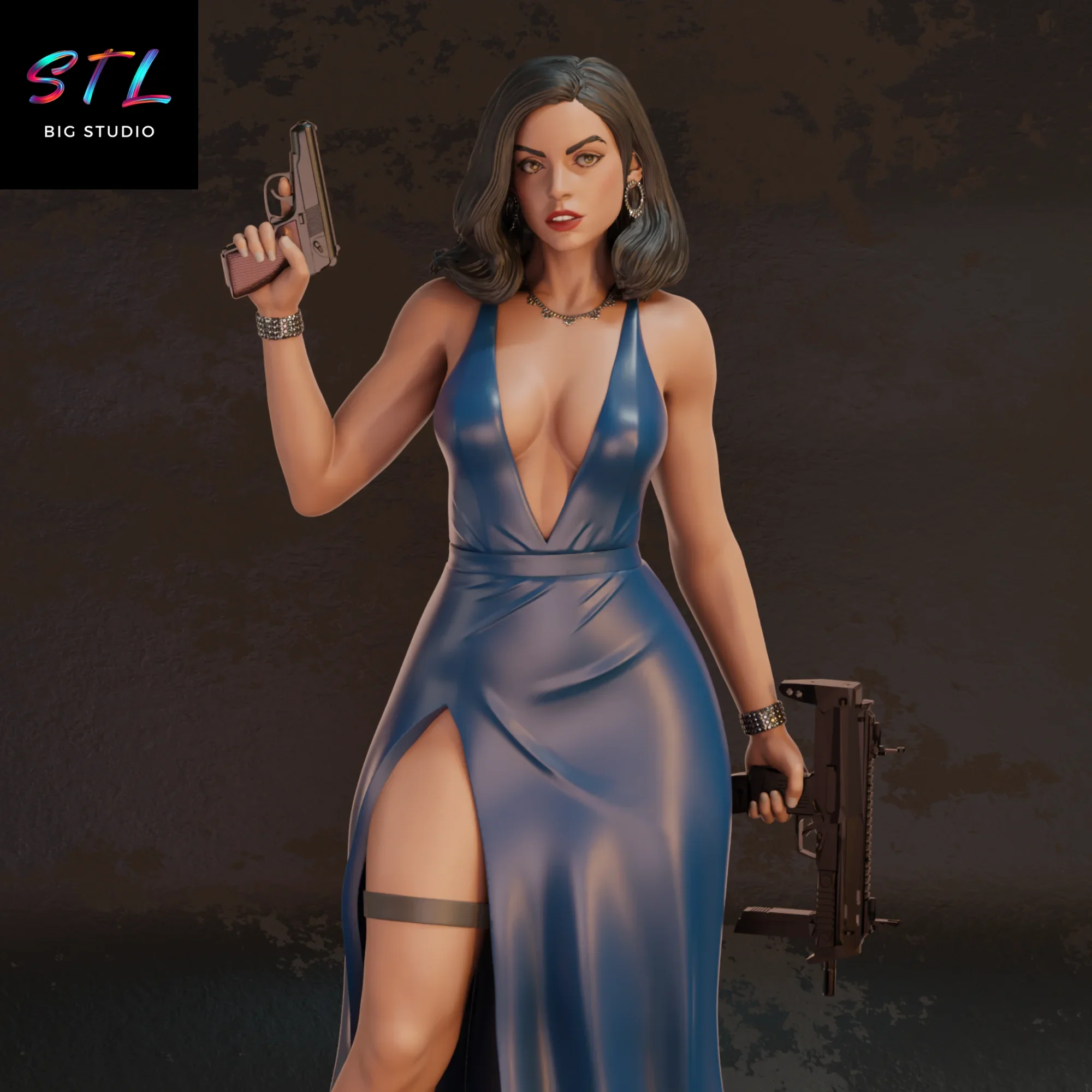figura paloma stl chica bond impresion 3d ana de armas figura paloma stl chica bond impresion 3d ana de armas