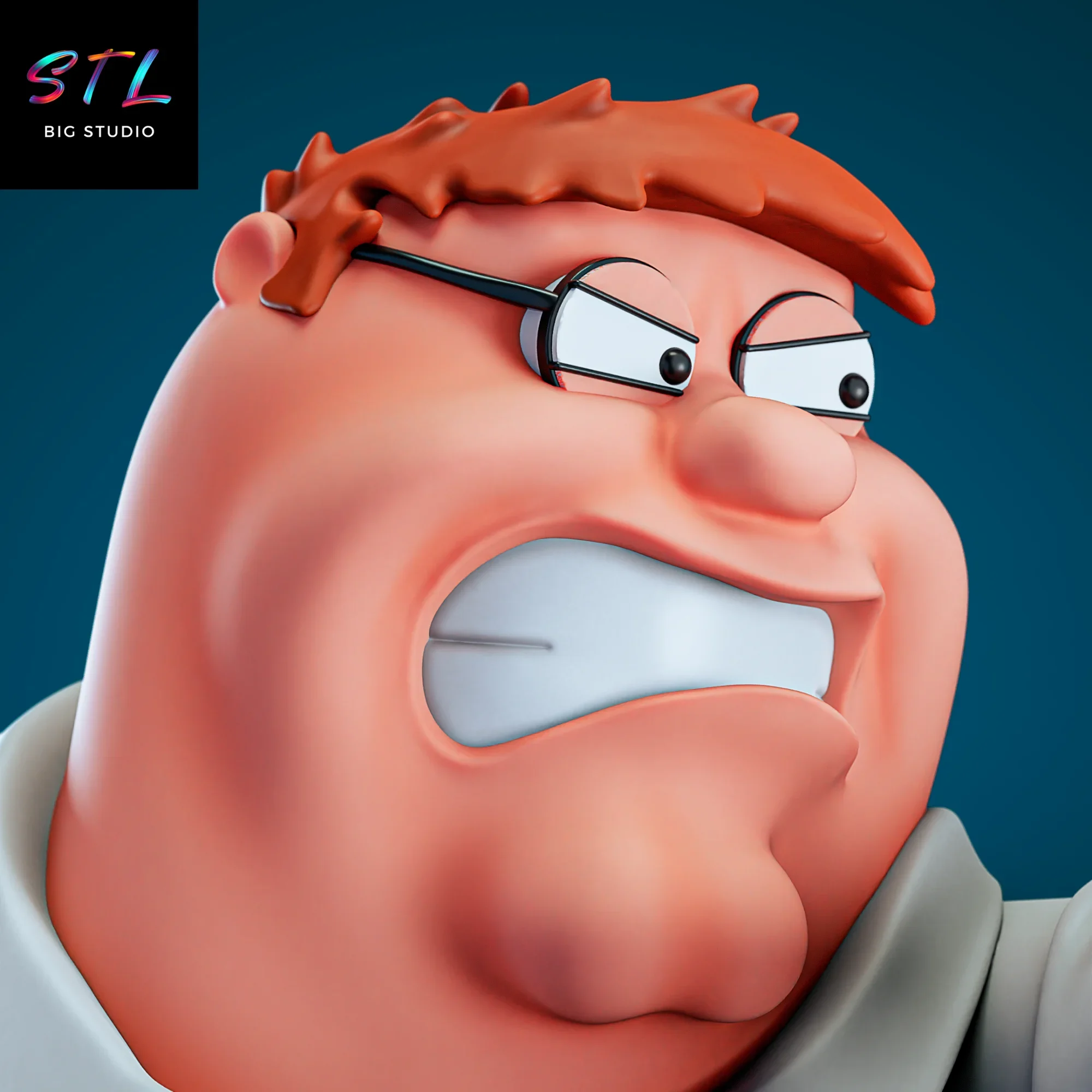 figura peter padre de familia stl impresion 3d figura peter padre de familia stl impresion 3d